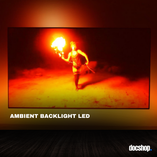 TV Ambient Backlight: Real-Time Sync LED Strip for 40-85 Inch Screens - Enhance Your Viewing Experience