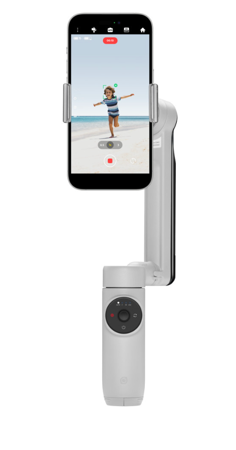 Insta360 Flow AI Powered Smartphone Selfie Stick, Tripod, Stabilizer, Foldable and Portable, TikTok, Youtube Video Kit
